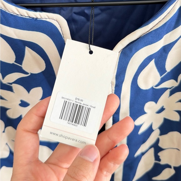 SundayUp Flower Print Open Front Elegant Jacket - Picture 4 of 4